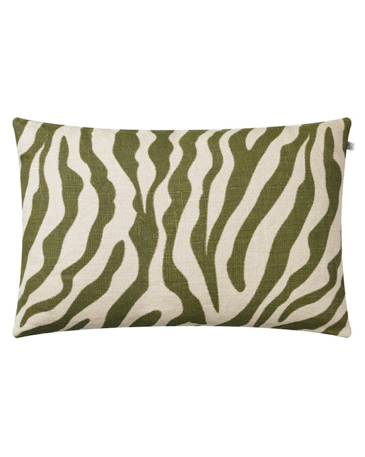 Zebra Cactus Green Cushion