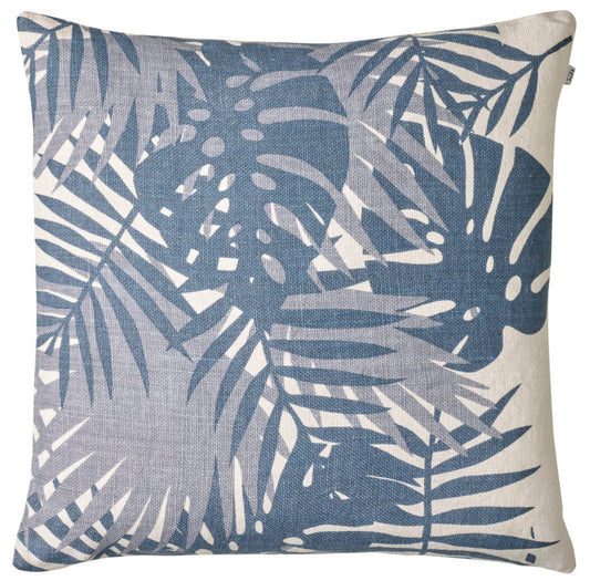 Palm Blue/Light Blue Cushion